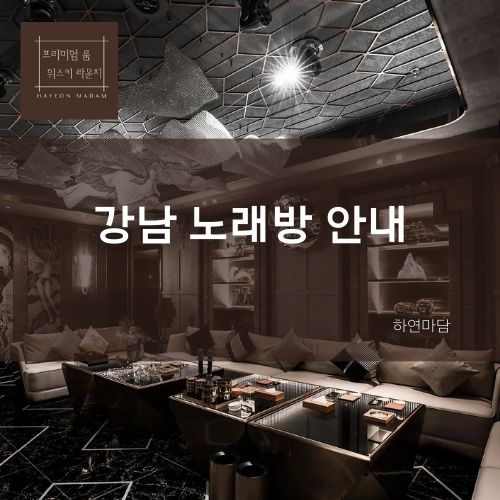 강남 노래방 가격 술값 주대 가이드 안내